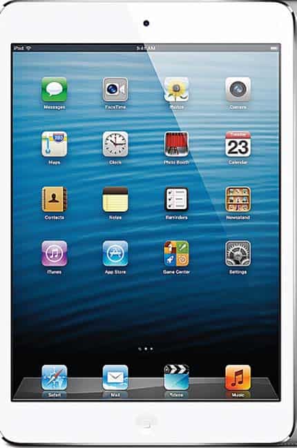 A lot of action: The iPad Mini doesn’t fit your palm well, but the battery life is better A lot of action: The iPad Mini doesn’t fit your palm well, but the battery life is better